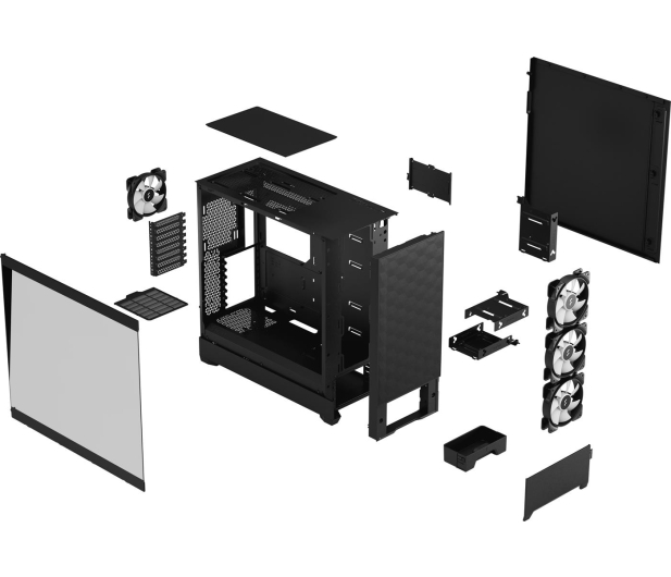 FRACTAL DESIGN Obudowa Pop XL Air RGB Black TG Clear Tint FD-C-POR1X-06 - 1053216 - zdjęcie 11